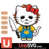 Los Angeles Chargers Hello Kitty Michael Myers Horror