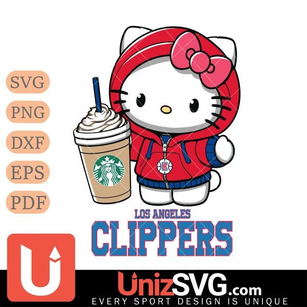 Los Angeles Clippers Hello Kitty Starbucks