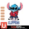 Los Angeles Clippers Stitch Disney NBA