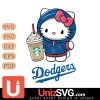 Los Angeles Dodgers Hello Kitty Starbucks