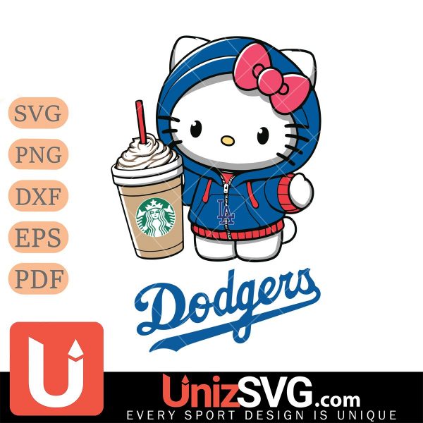 Los Angeles Dodgers Hello Kitty Starbucks