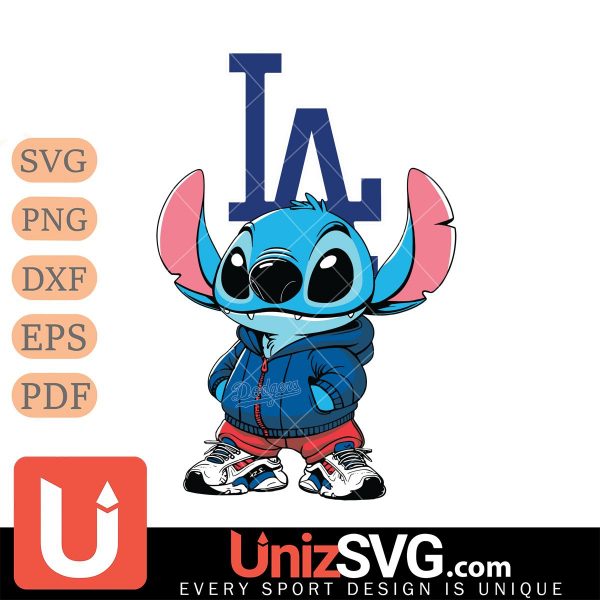 Los Angeles Dodgers Stitch Disney MLB