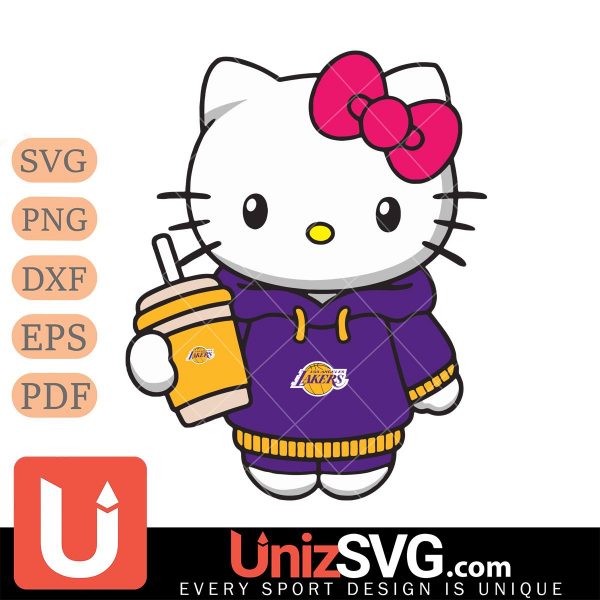 Los Angeles Lakers Hello Kitty 2