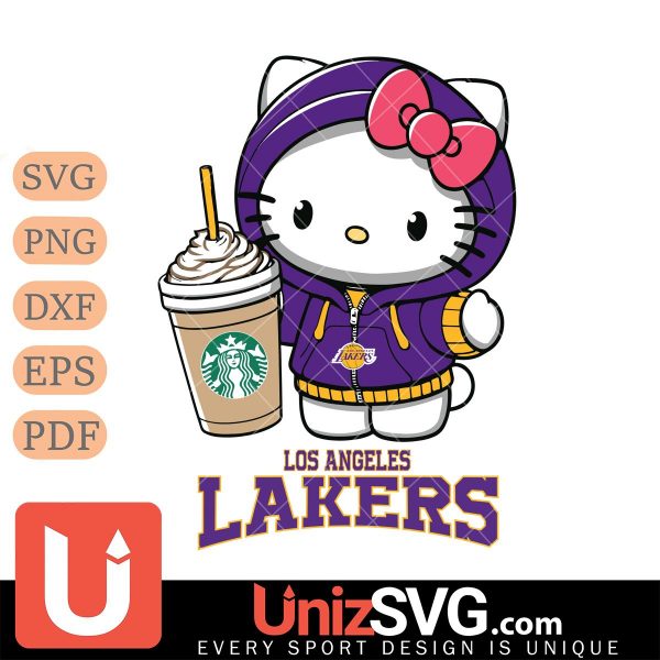 Los Angeles Lakers Hello Kitty Starbucks