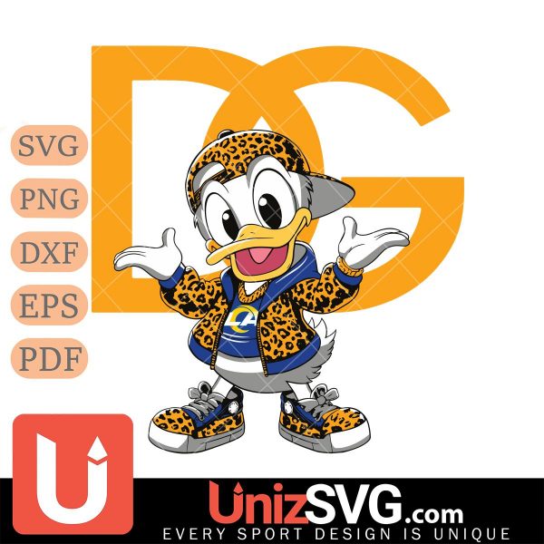 Los Angeles Rams Dolce And Gabbana Donald Duck Disney