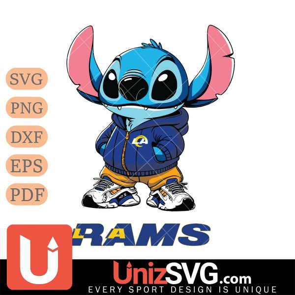 Los Angeles Rams Stitch Disney NFL