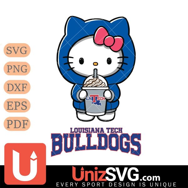 Louisiana Tech Bulldogs Hello Kitty Starbucks 2