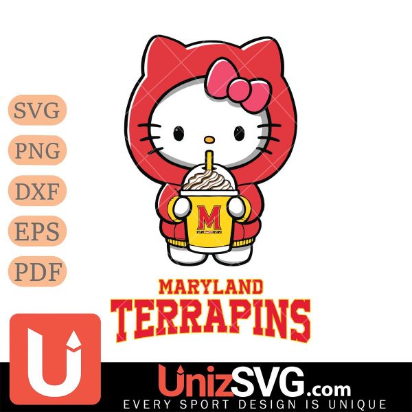 Maryland Terrapins Hello Kitty Starbucks 2