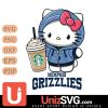 Memphis Grizzlies Hello Kitty Starbucks