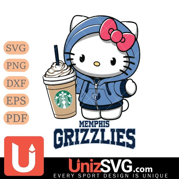 Memphis Grizzlies Hello Kitty Starbucks