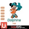 Miami Dolphins #1 Fan Minnie Mouse