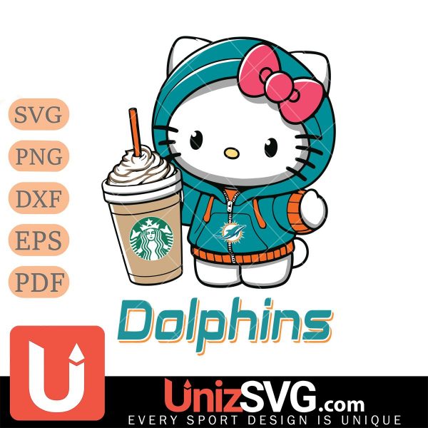 Miami Dolphins Hello Kitty Starbucks