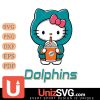 Miami Dolphins Hello Kitty Starbucks 2