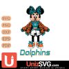 Miami Dolphins Style Minnie Disney