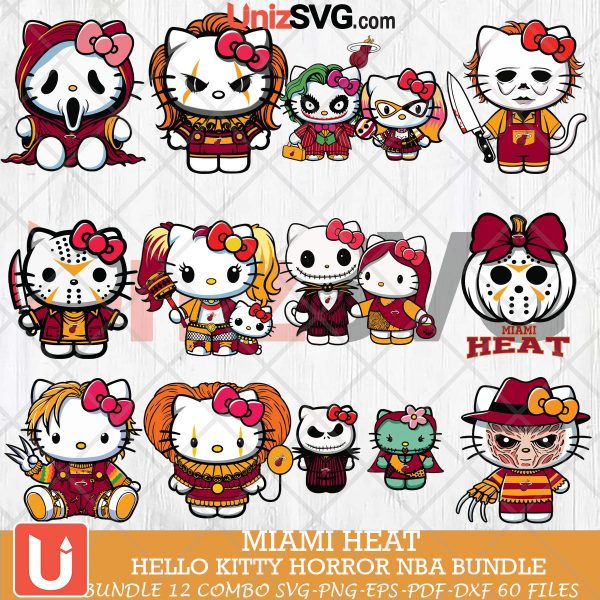 Miami Heat Hello Kitty Horror bundle 12