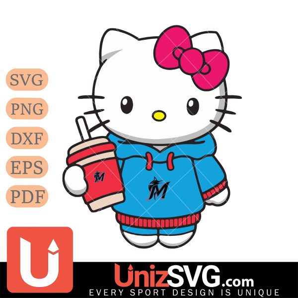 Miami Marlins Hello Kitty 2