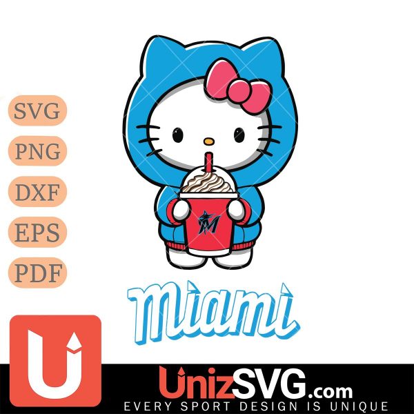 Miami Marlins Hello Kitty Starbucks 2