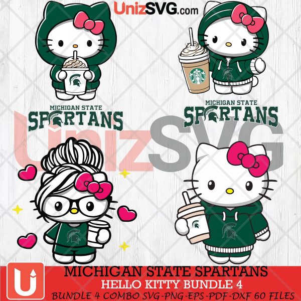 Michigan State Spartans Hello Kitty bundle 4