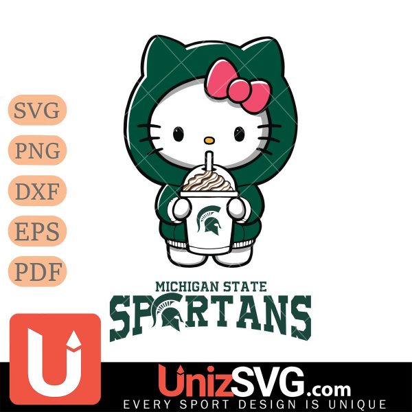 Michigan State Spartans Hello Kitty Starbucks 2