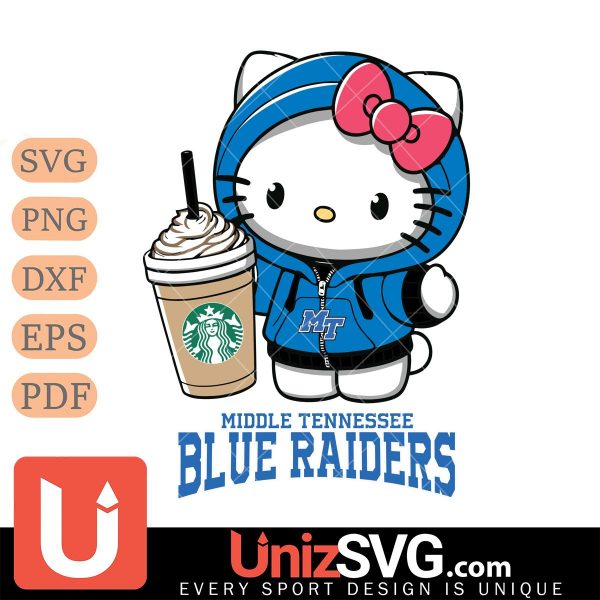 Middle Tennessee Blue Raiders Hello Kitty Starbucks