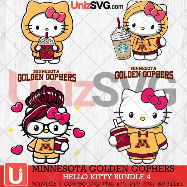 Minnesota Golden Gophers Hello Kitty bundle 4