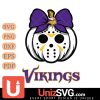 Minnesota Vikings Hello Kitty Jason Voorhees pumpkin Horror