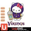 Minnesota Vikings Hello Kitty Starbucks