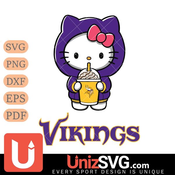 Minnesota Vikings Hello Kitty Starbucks 2