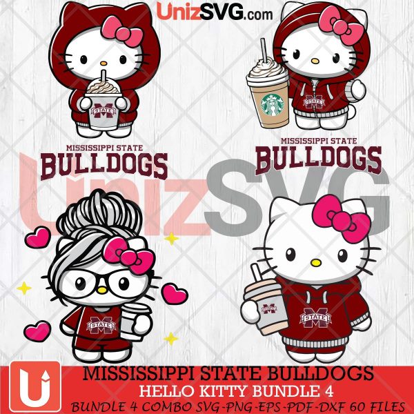 Mississippi State Bulldogs Hello Kitty bundle 4