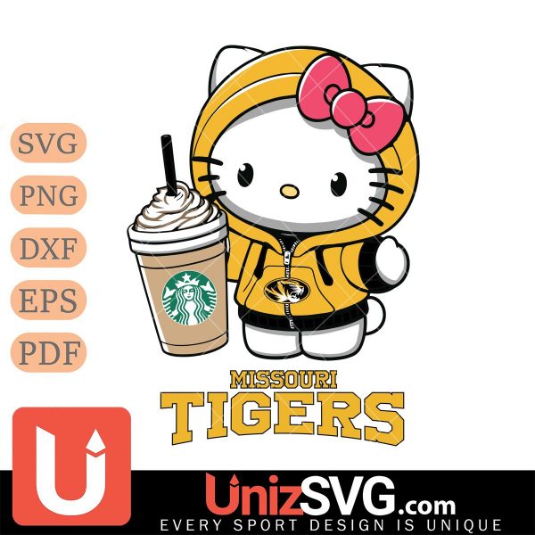 Missouri Tigers Hello Kitty Starbucks