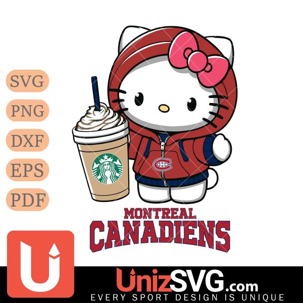 Montreal Canadiens Hello Kitty Starbucks