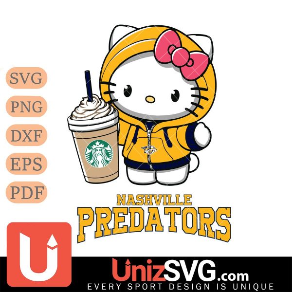 Nashville Predators Hello Kitty Starbucks