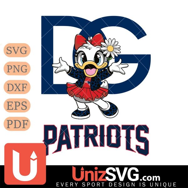 New England Patriots Dolce And Gabbana Daisy Duck Disney