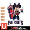 New England Patriots Minnie Mouse Fan And Coffee