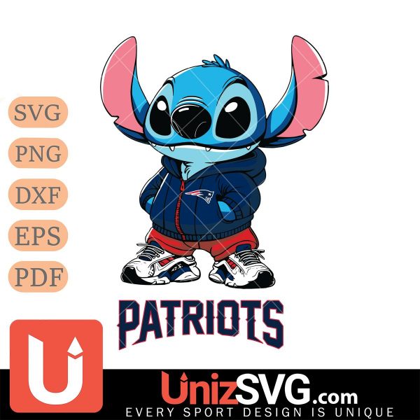 New England Patriots Stitch Disney NFL