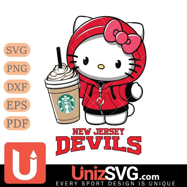 New Jersey Devils Hello Kitty Starbucks