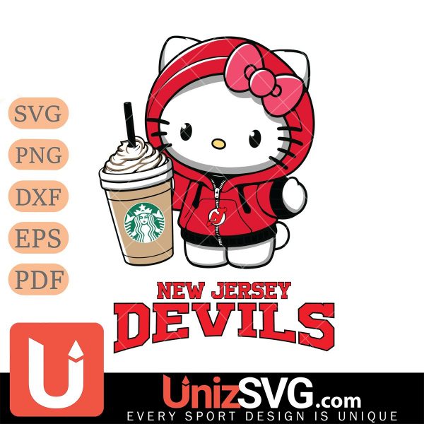 New Jersey Devils Hello Kitty Starbucks