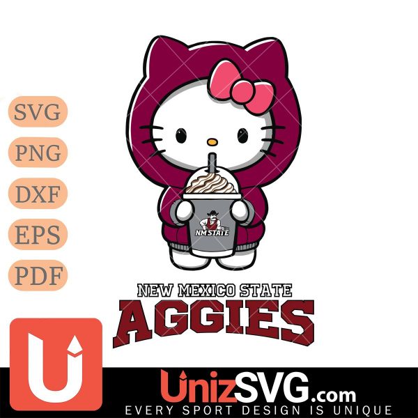 New Mexico State Aggies Hello Kitty Starbucks 2