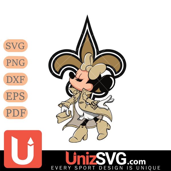 New Orleans Saints Glamorous Minnie