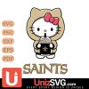 New Orleans Saints Hello Kitty Starbucks 2