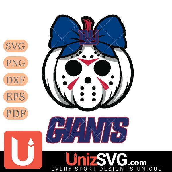 New York Giants Hello Kitty Jason Voorhees pumpkin Horror