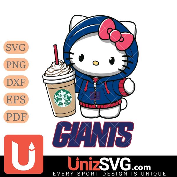 New York Giants Hello Kitty Starbucks