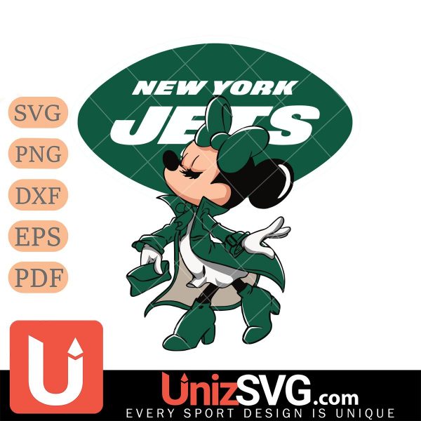 New York Jets Glamorous Minnie