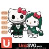 New York Jets Hello Kitty Skellington & Sally Horror