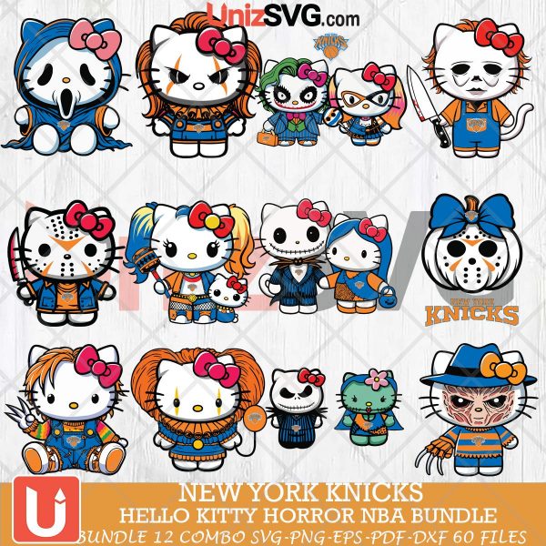 New York Knicks Hello Kitty Horror bundle 12