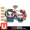 New York Knicks Hello Kitty Joker x Harley Quinn Horror