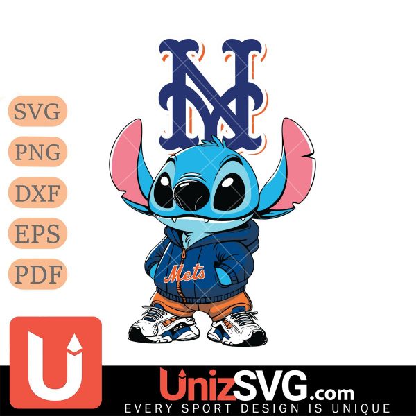 New York Mets Stitch Disney MLB