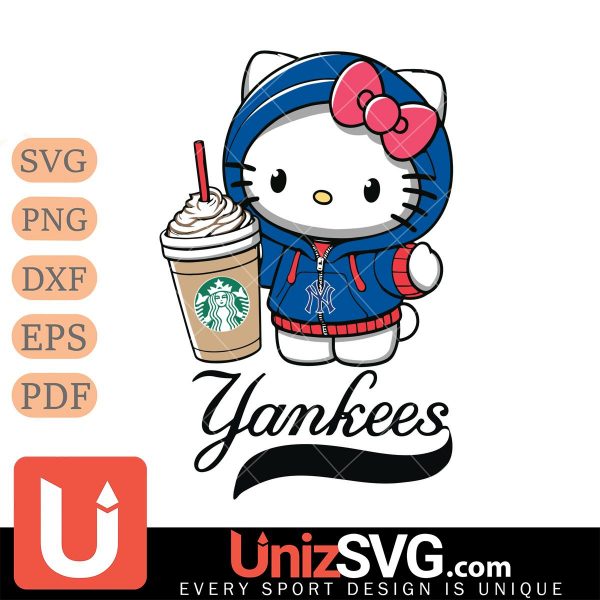 New York Yankees Hello Kitty Starbucks