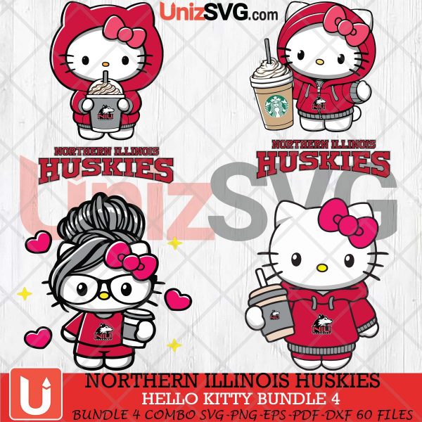 Northern Illinois Huskies Hello Kitty bundle 4