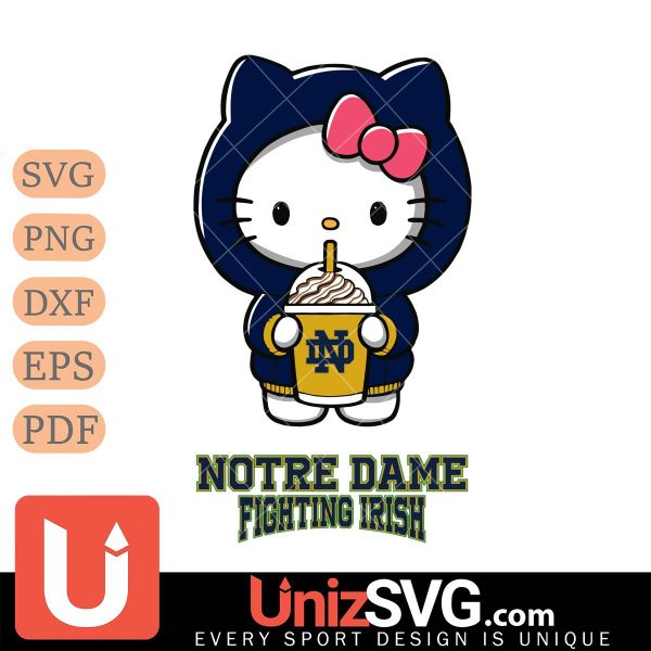 Notre Dame Fighting Irish Hello Kitty Starbucks 2